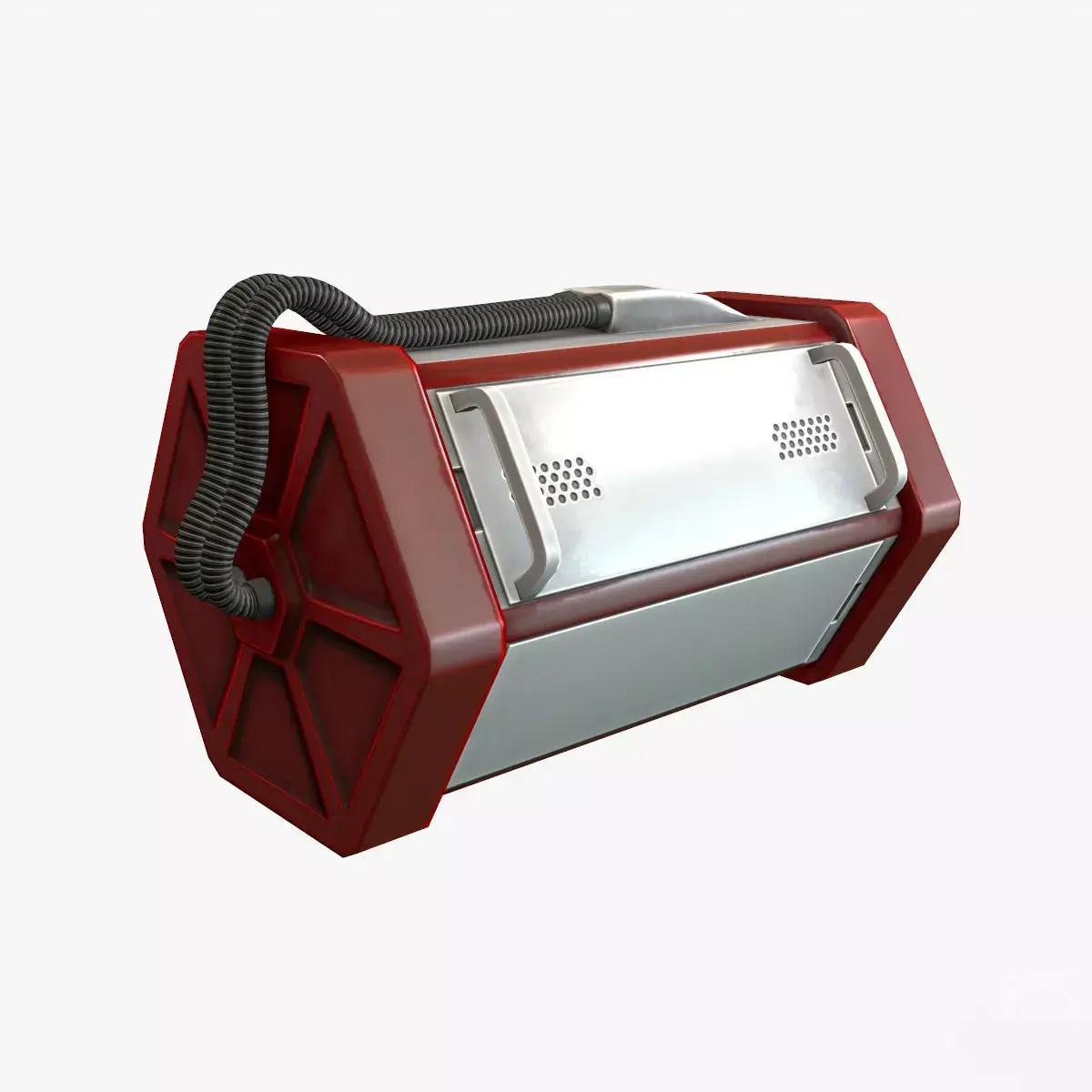 Sci Fi Container Low-poly 3D model purchase