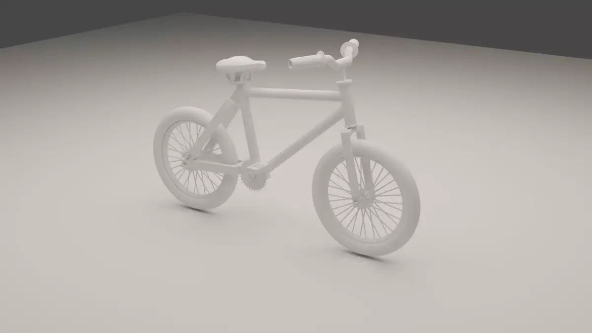Bicycle in Blender 3D model