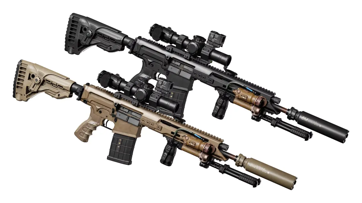 STEYR ARMS DMR 762 RIFLE Low-poly 3D model