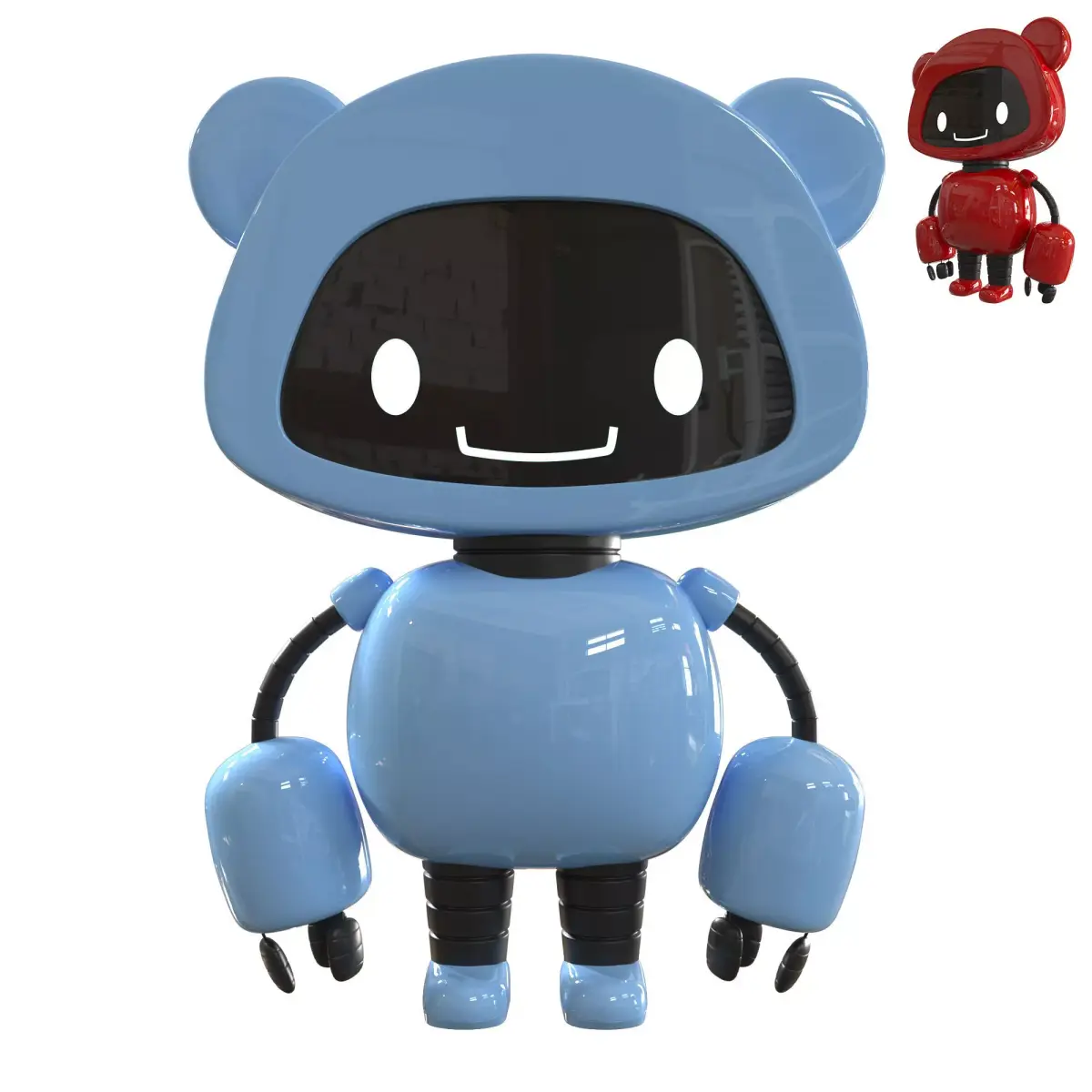 Robot Bear 3D model