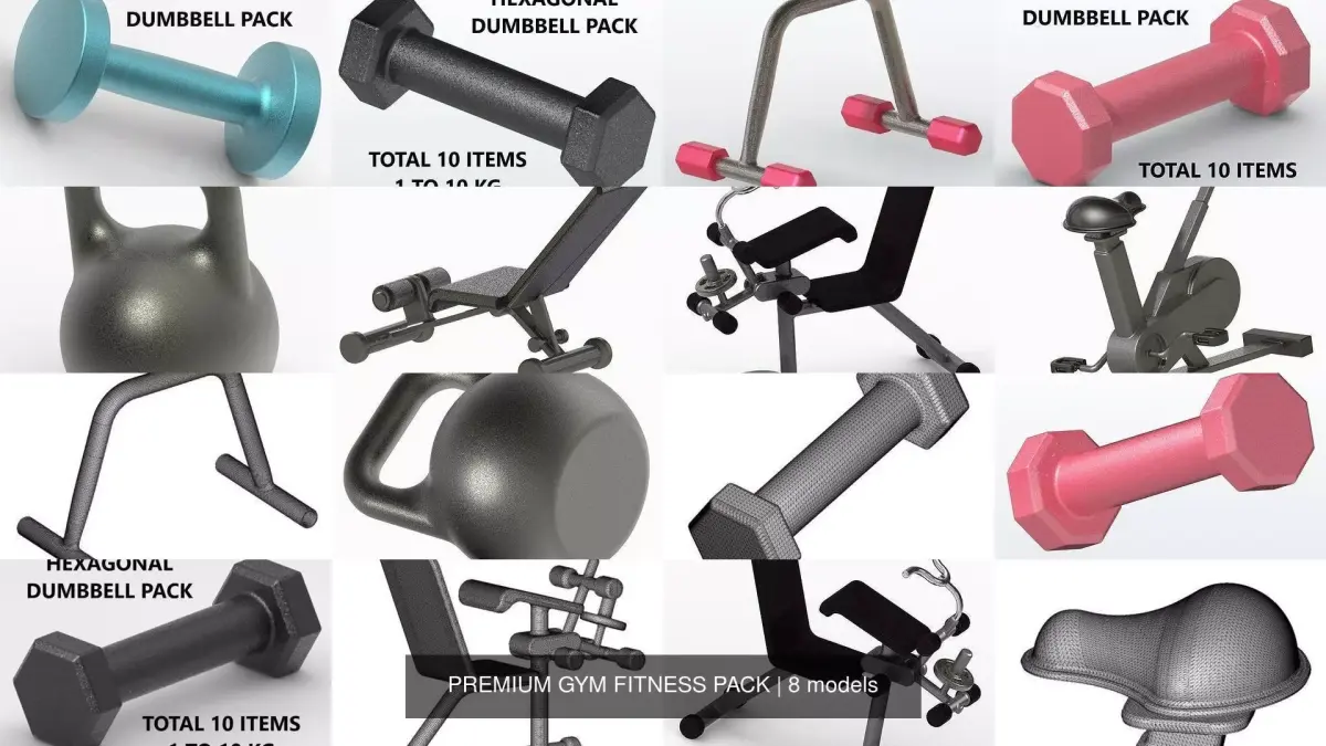 PREMIUM GYM FITNESS PACK