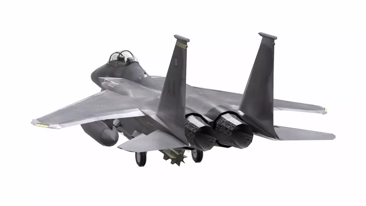 AirCraft 04 - fighter 3D model