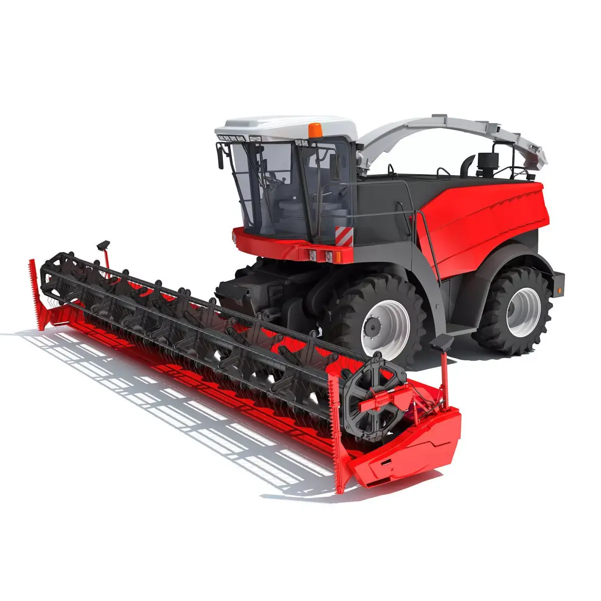 Combine Harvester 3D model 12