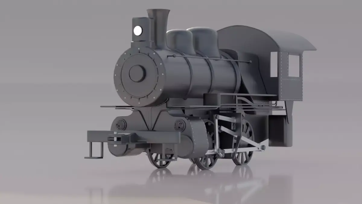 Pennsylvania locomotive class A-5s 3D model