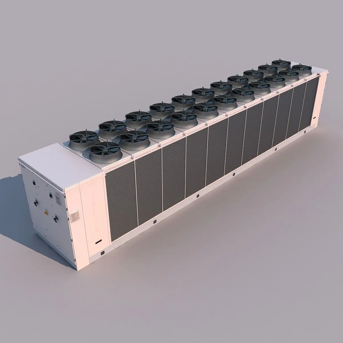 Condenser airconditioner - airconditioner 3D model