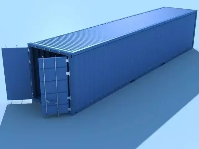 Shipping Container 3D model 9