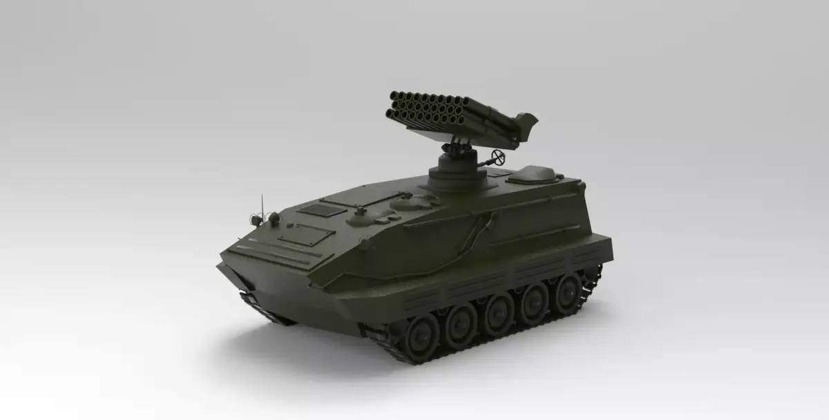 Anti-air Missile 3D model purchase