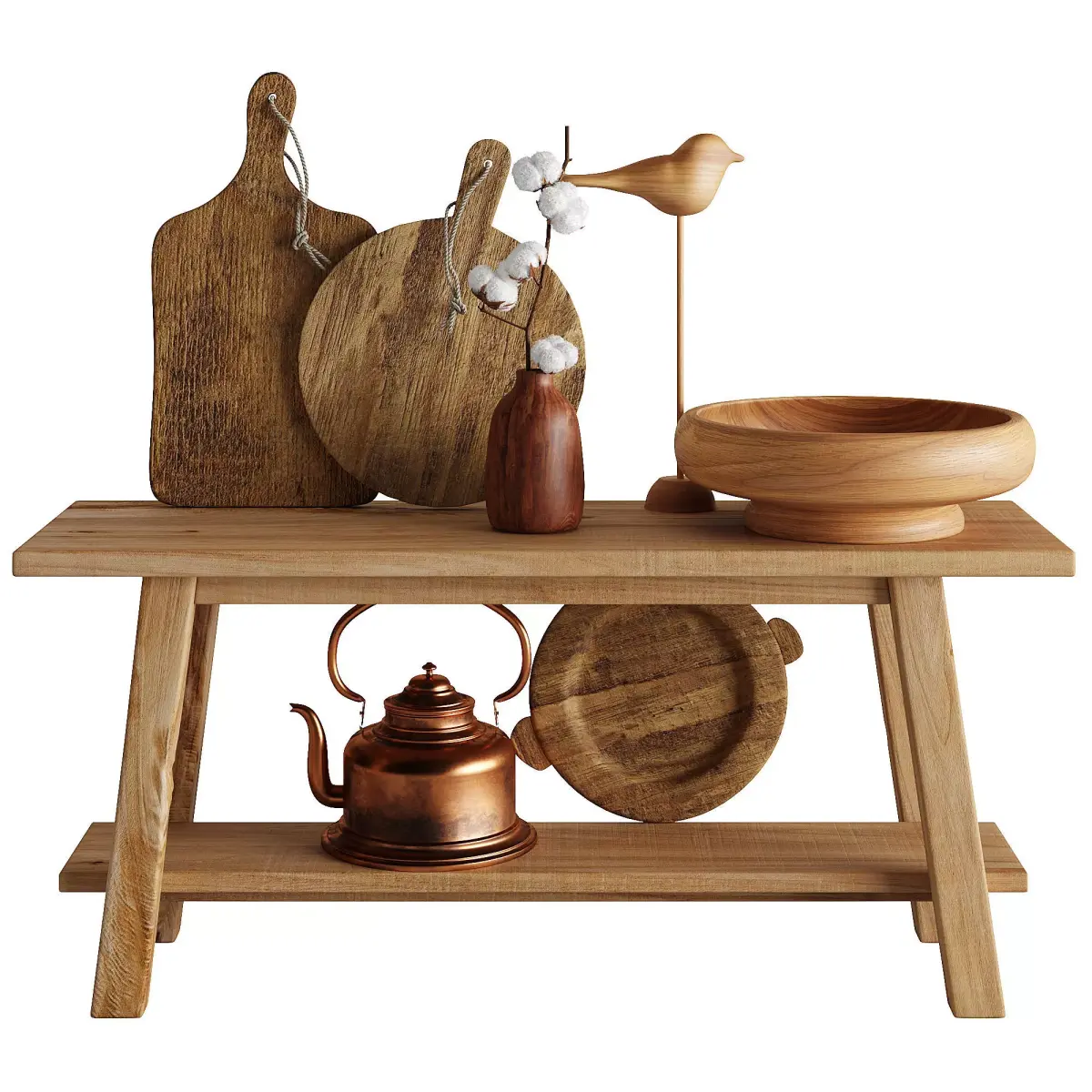 Decor Set 03 3D model purchase