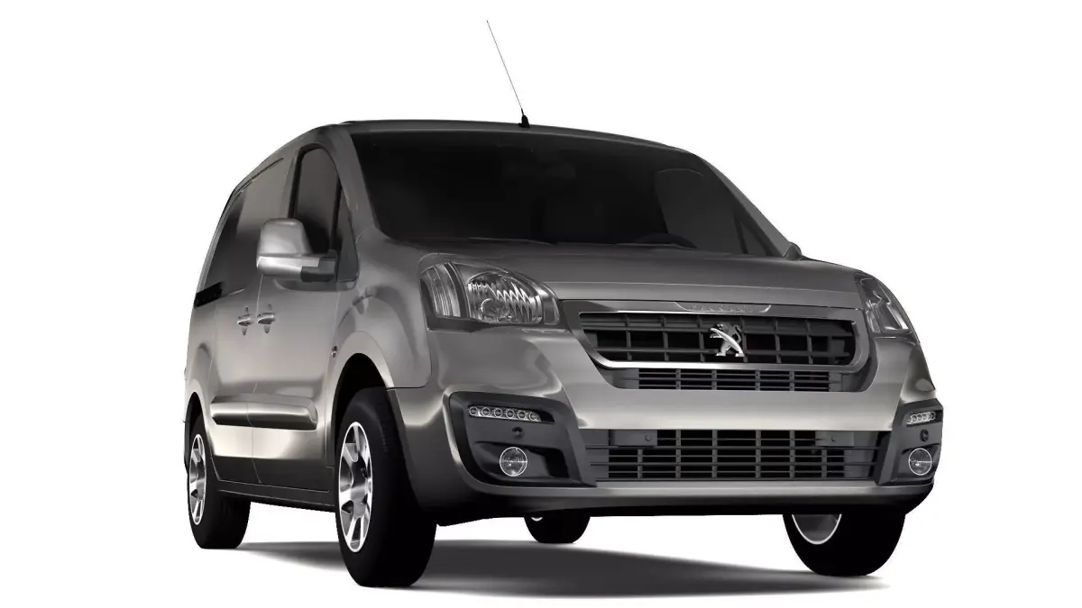 Peugeot Partner Van L1 2slidedoors 2017 3D model