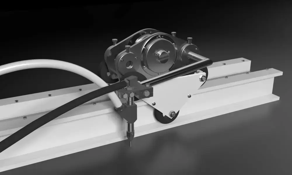 Hydro Cutting Machine 3D model