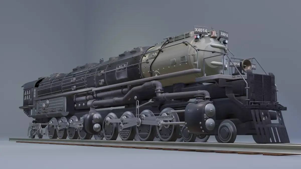 Union Pacific Big Boy number 4014 3D model