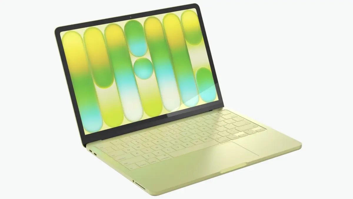 Apple MacBook Neo Citrus 3D model