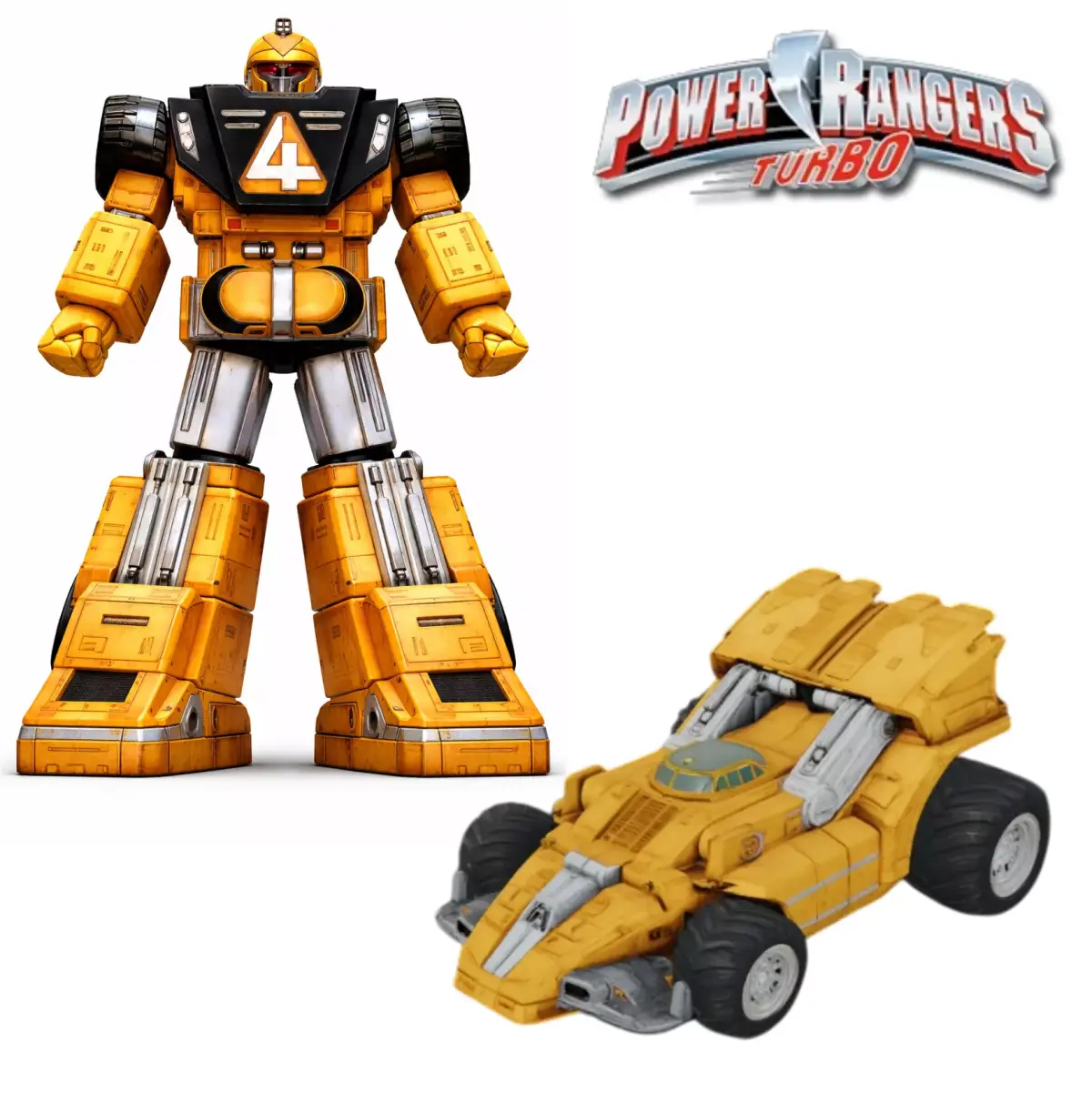 Star Racer Rescuezord Power Rangers Turbo 3D print model