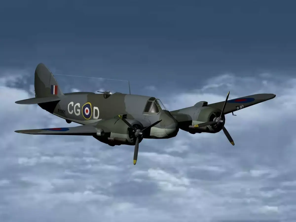 Bristol Beaufighter 3D model purchase