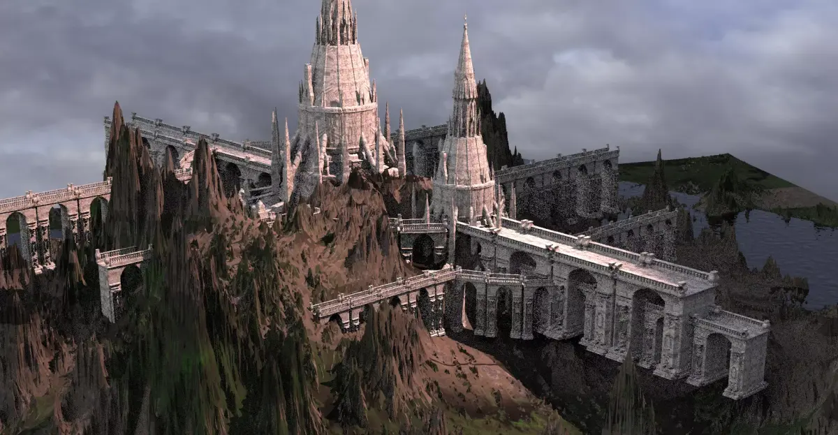 Narnia Fortress 2 3D model