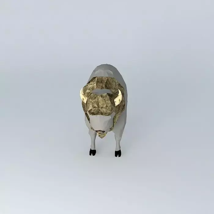 NORTH AMERICAN BISON 3D model