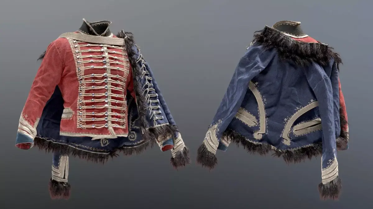 SOLDIER Napoleon Dolman Pelisse 3D model