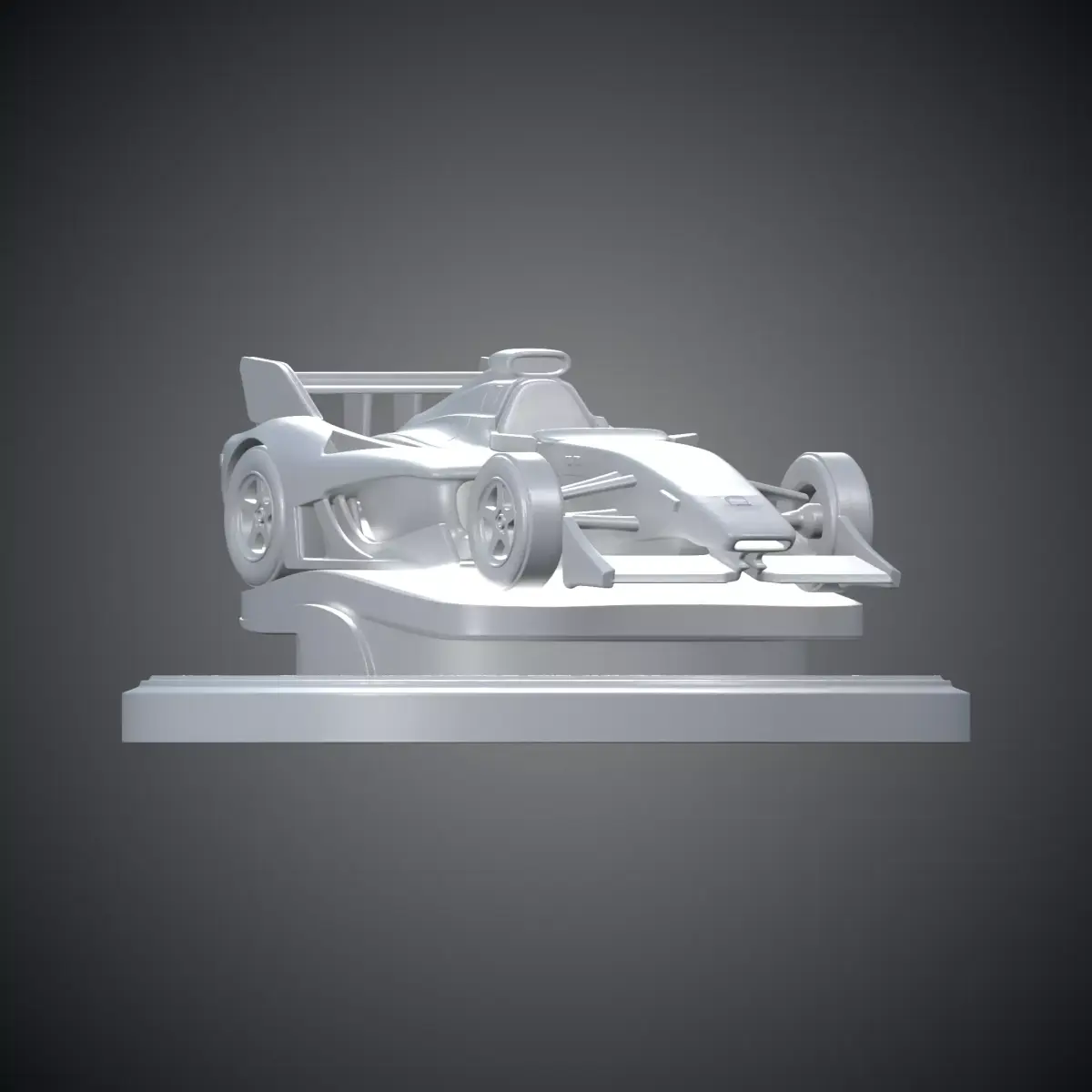 Formula Race Car Statue 3D Print Model PM-401 3D print model