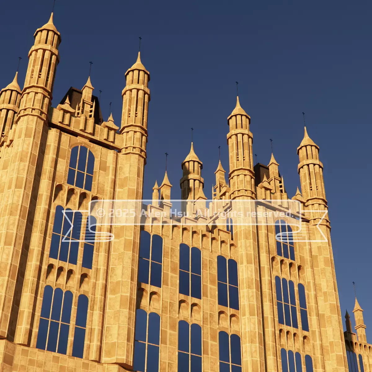 Palace of Westminster - does not include Big Ben 3D model