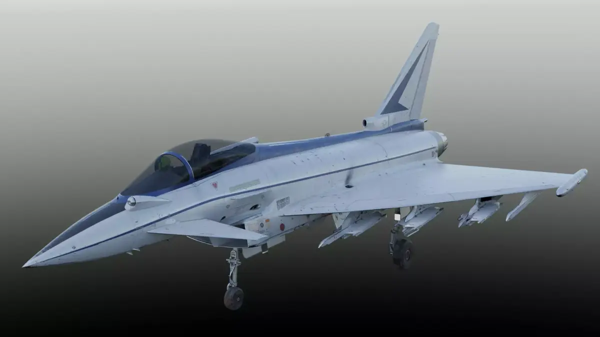 Euro Fighter Typhoon 3D model