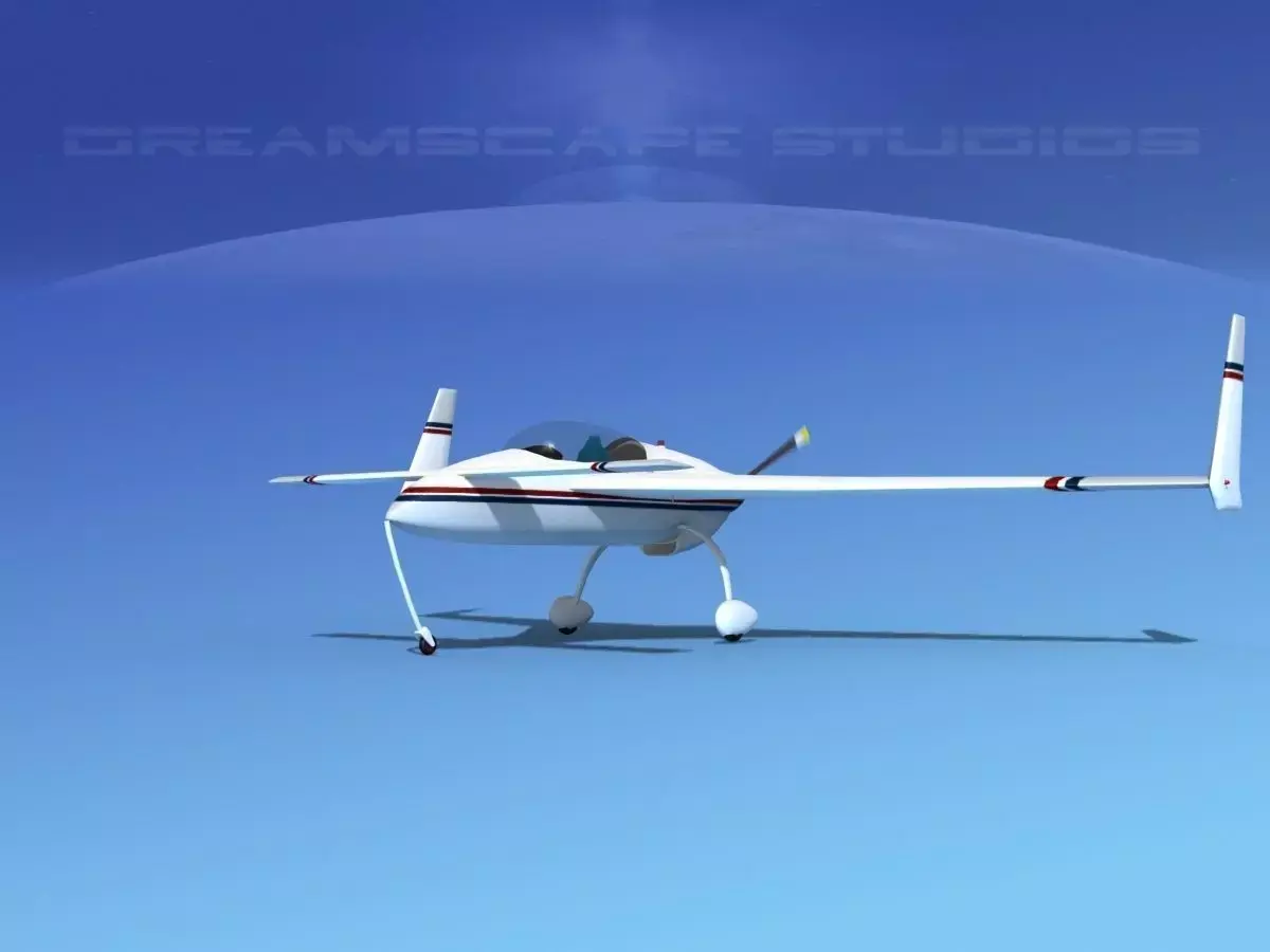 Rutan VariEze V10 3D model