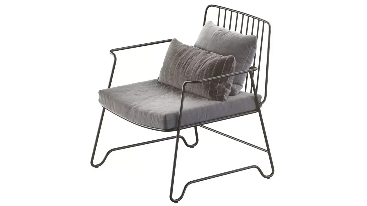 Lounge Chair Fish and Fish - Serax 3D model