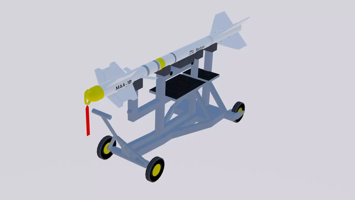 MAA-1B Piranha 3D model