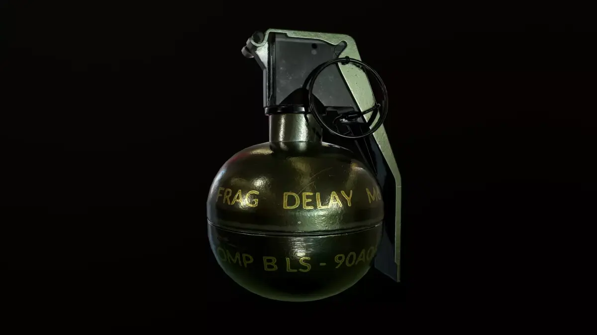 M67 GRENADE 3D model