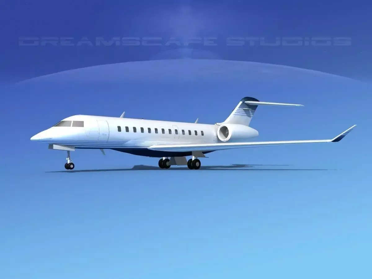 Global Express 6000 V05 3D model
