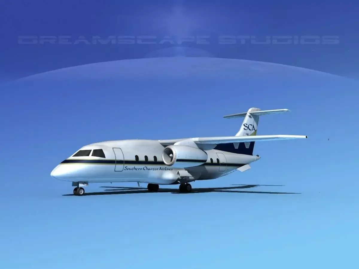 Dornier 328Jet Southern Charter 3D model
