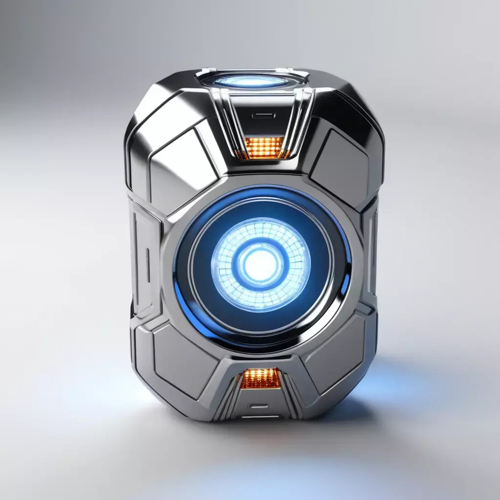 Futuristic SciFi Energy Core Module 3D model