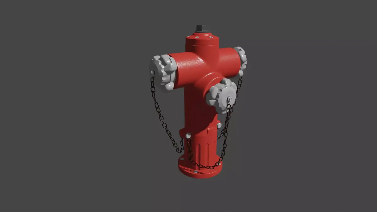 Hydrant 3D model buy