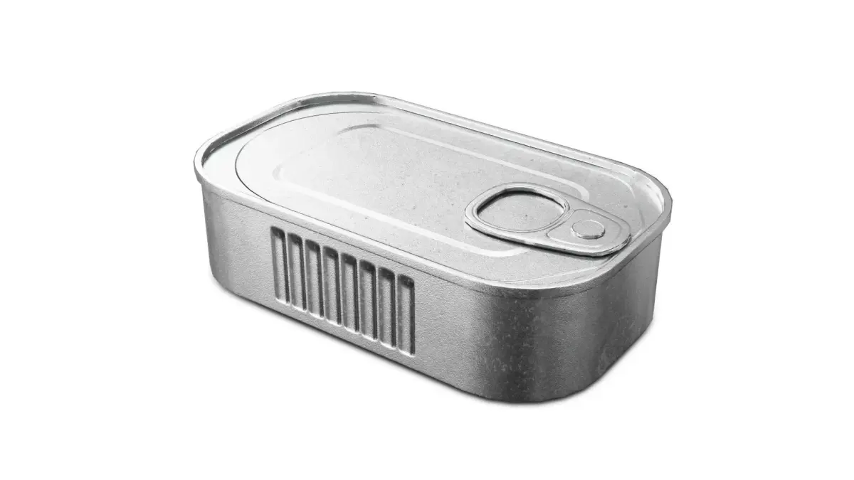 Sardine Can Low-poly 3D model