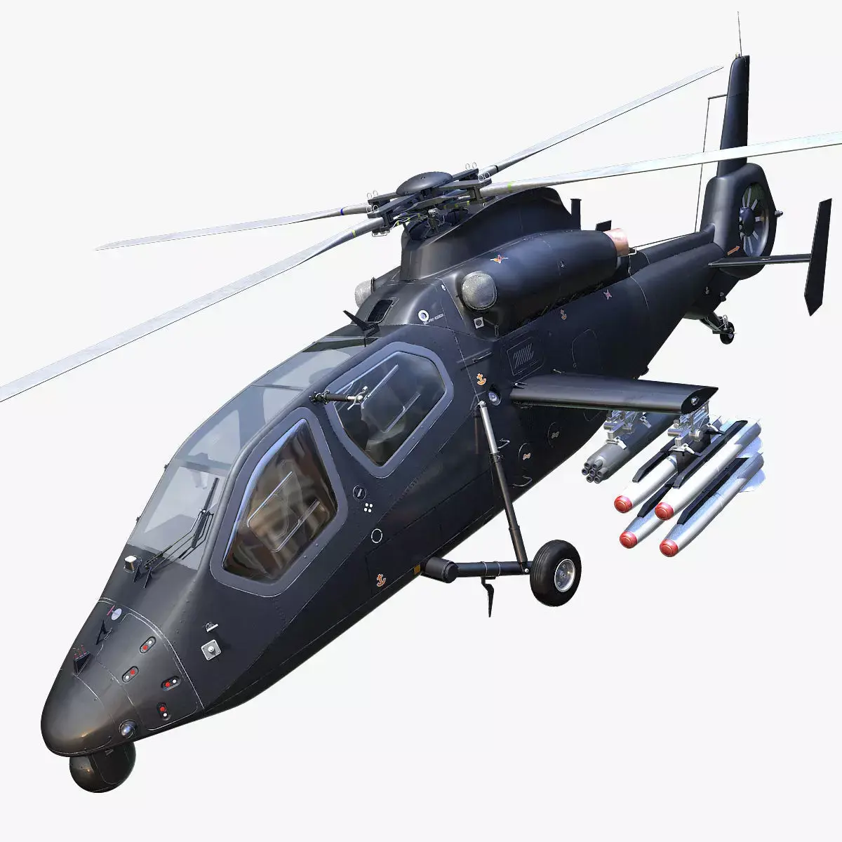 Harbin Z-19 3D model purchase
