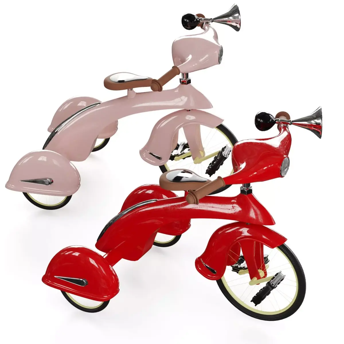 Baby bike tricycle 3D model