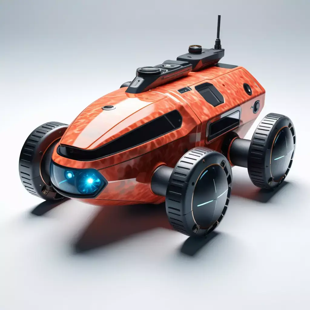 SciFi Exploration Rover 3D model