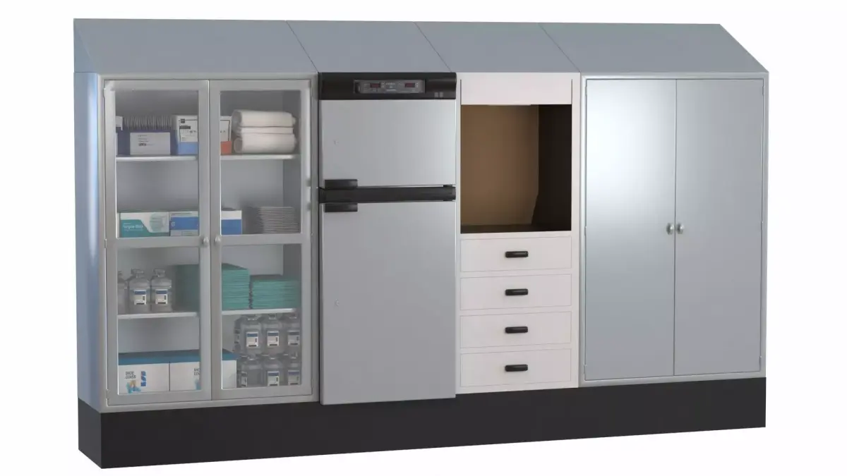 Medical Storage and warming Cabinet  3D model