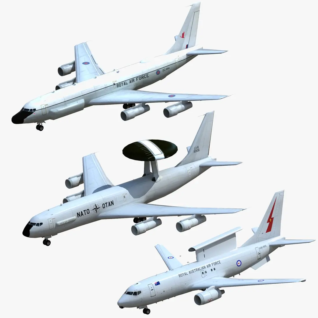 NATO Recon Aircraft 3D model