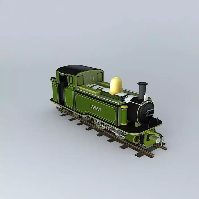 Eco Rail N/Gauge LYN PODDLEY Old Steam Days Free 3D model