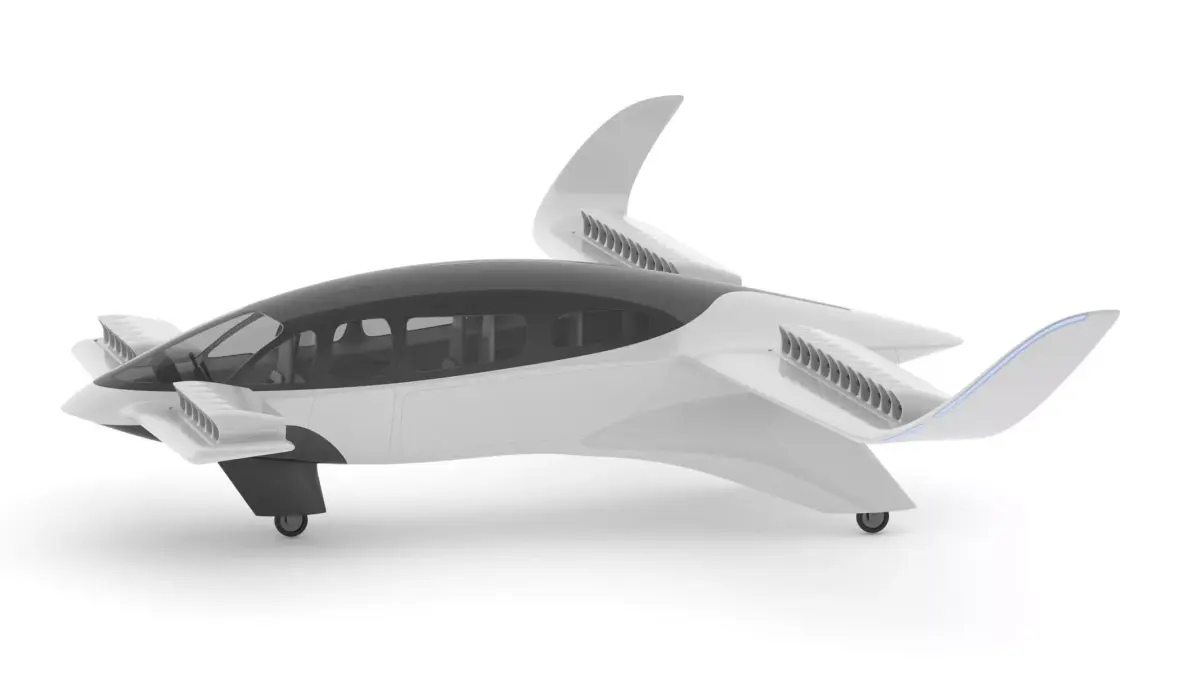 Lilium Jet Flying Taxi 3D model