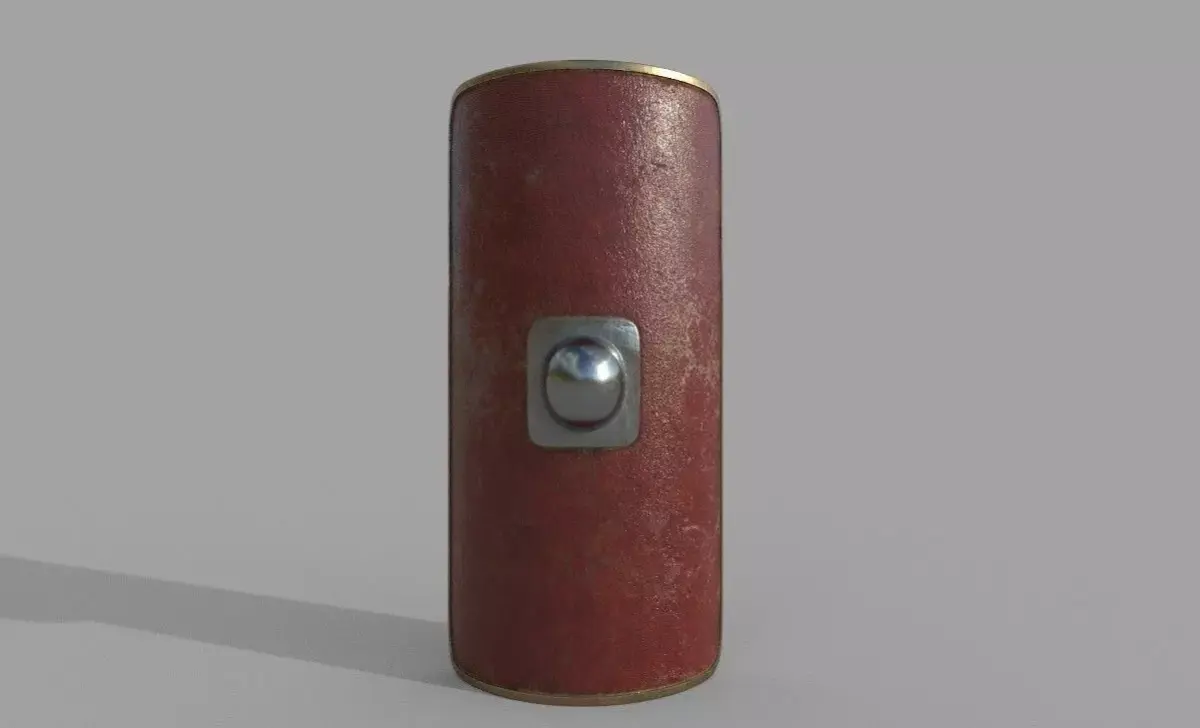 Roman Scutum Shield 3D model