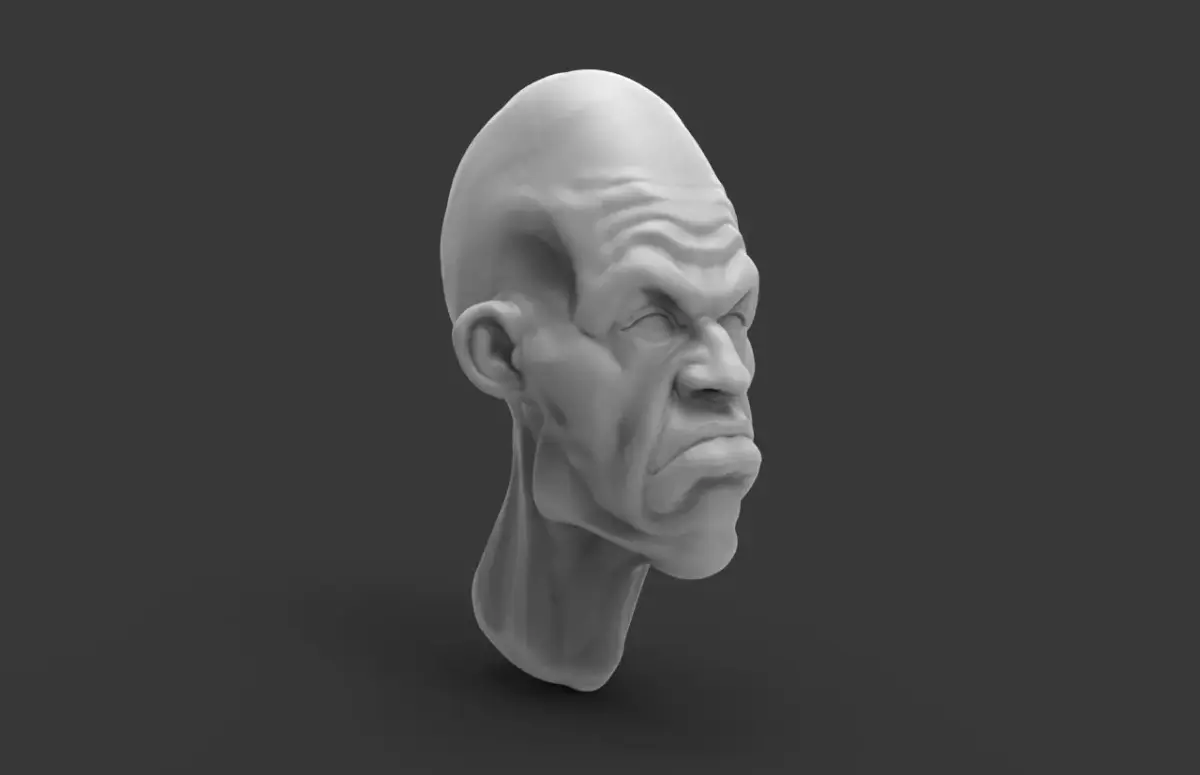 Big Head 3D model