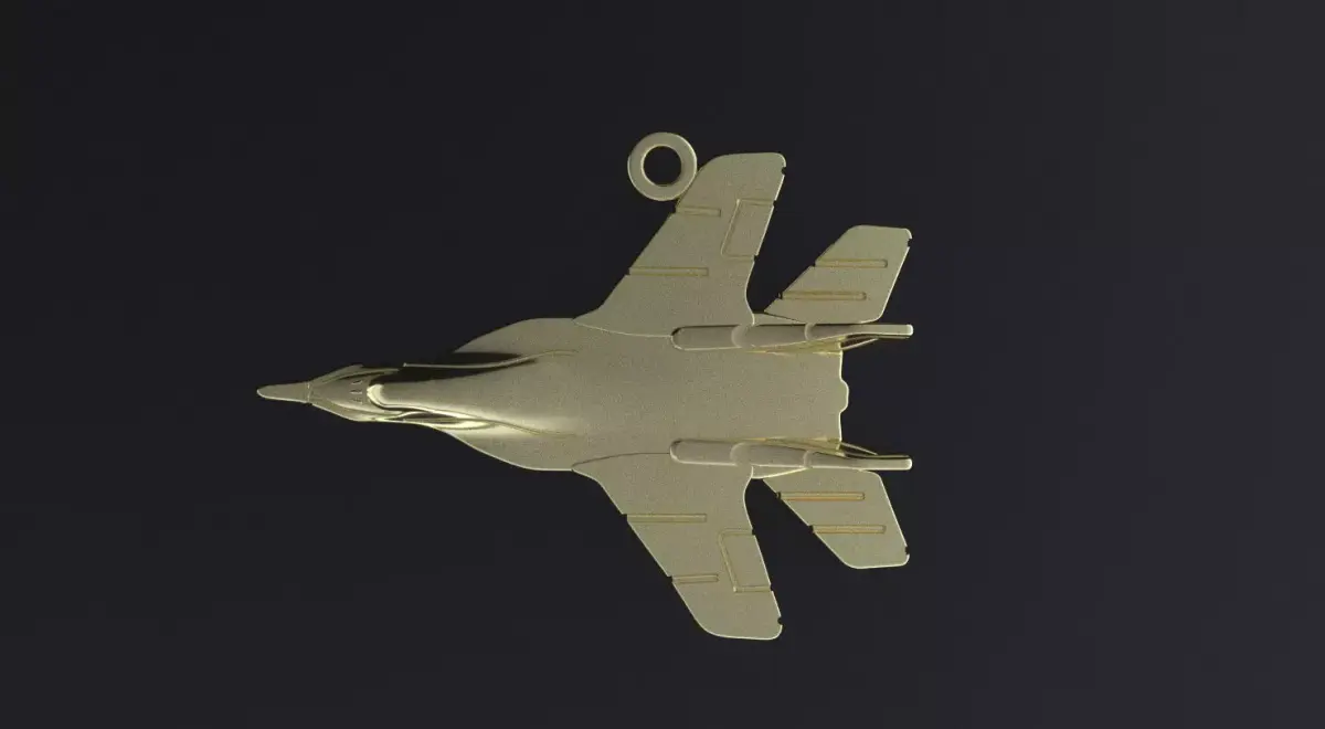 Aircraft fighter Plane 3D print or CNC model 3D print model