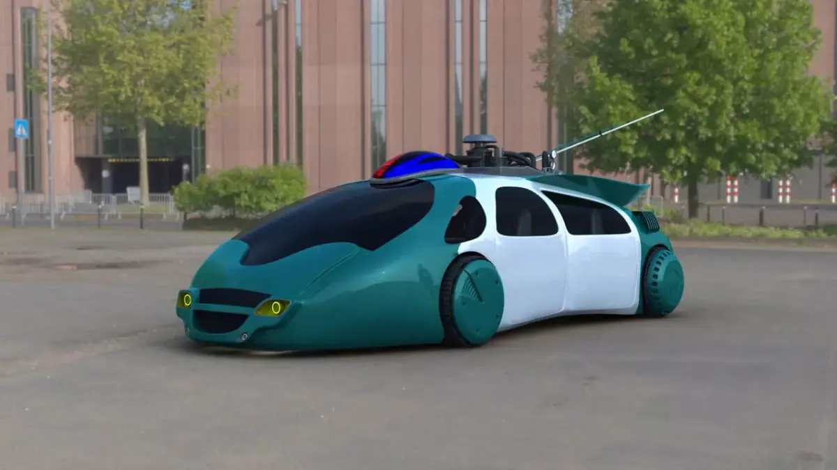 Hill Valley Police Car 2015 3D model