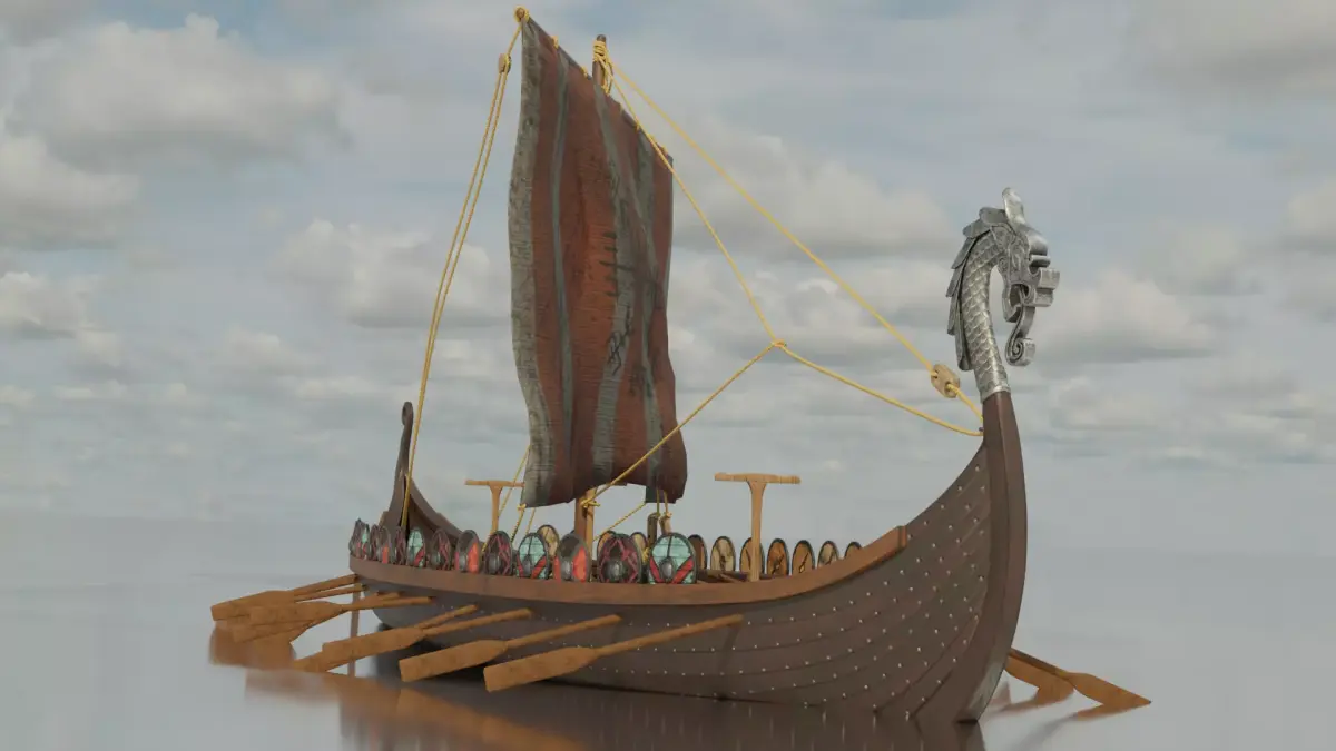 Viking Ship  3D model