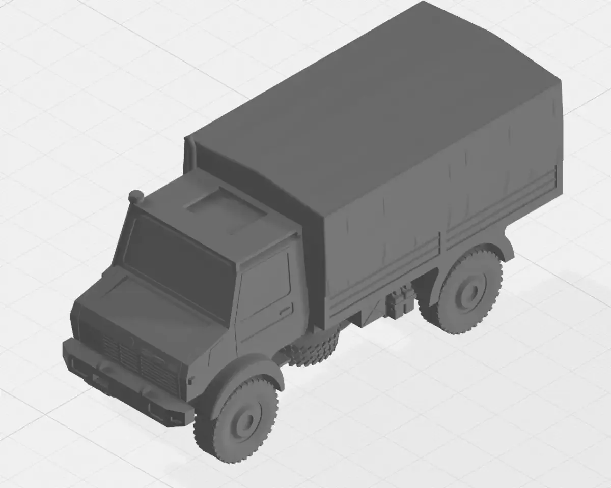 Mercedes-Benz Unimog  3D print model