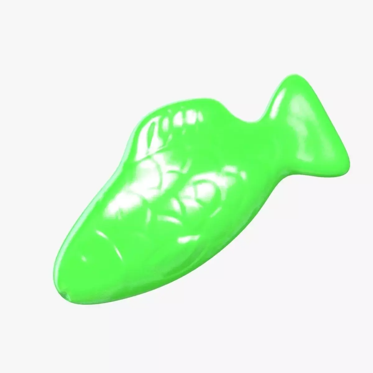 Swedish Fish Green 3D model 3D model