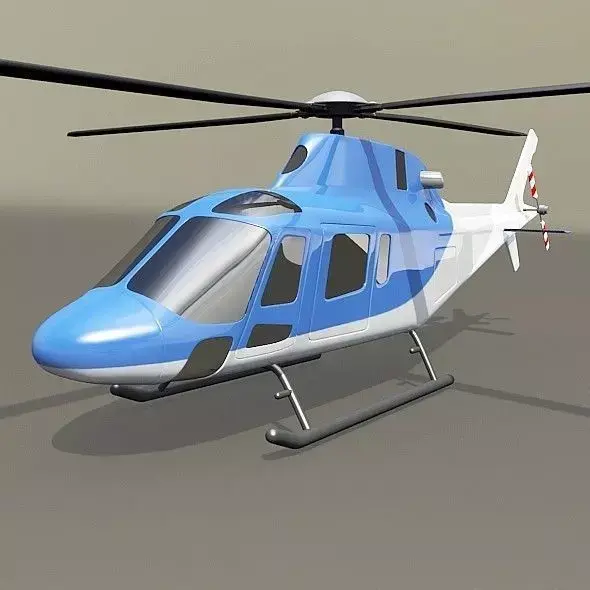 Agusta Westland aw119 Koala helicopter 3D model