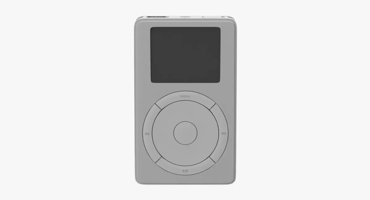 iPod 1st GenerationiPod 1st Generation 3D model