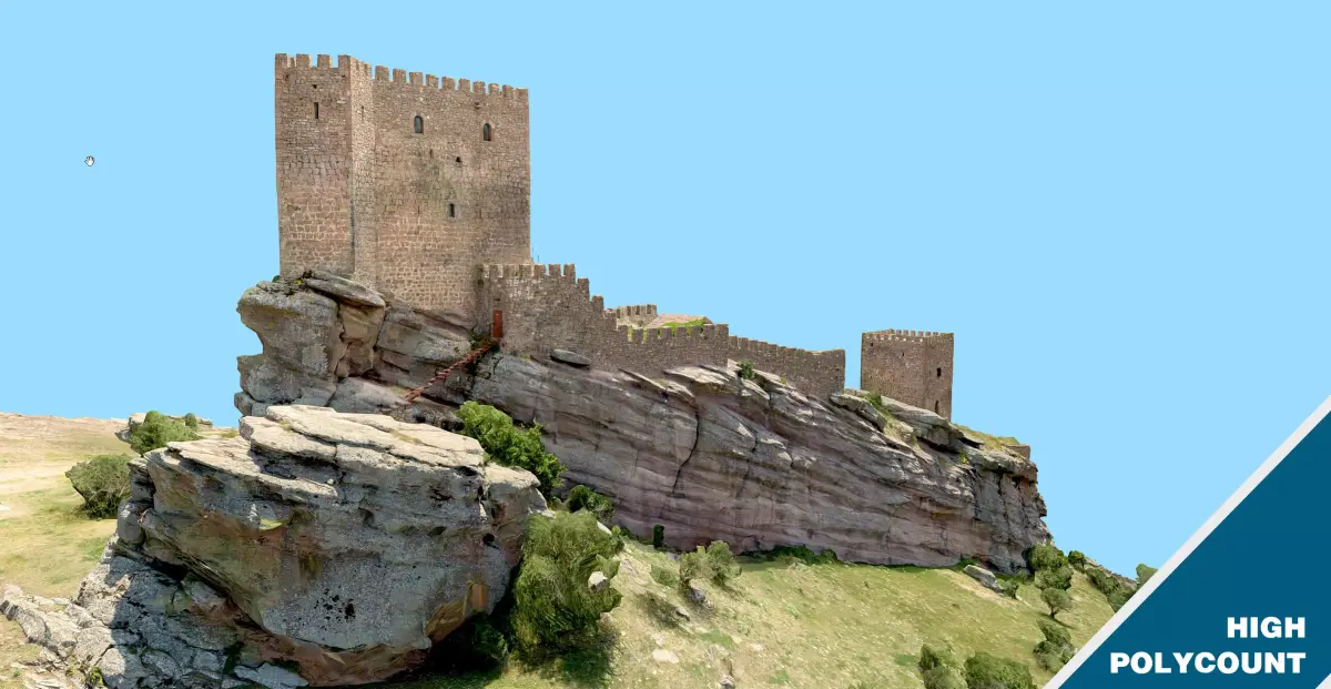 Game of Thrones Tower of Joy Castle - High Poly 3D model